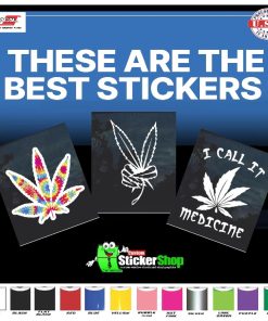 Marijuana Stickers