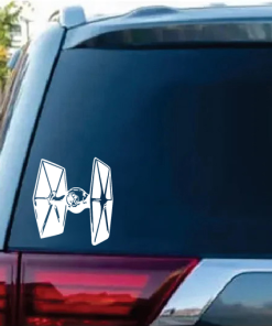 Darth Vader Tie Fighter window decal Stickers
