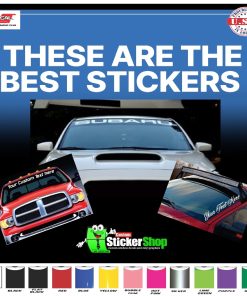 Truck Windshield Banners