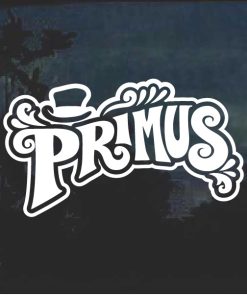 Primus window decal sticker