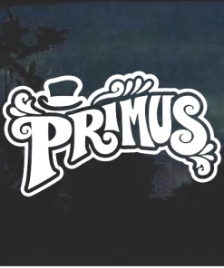 Primus window - Band Sticker