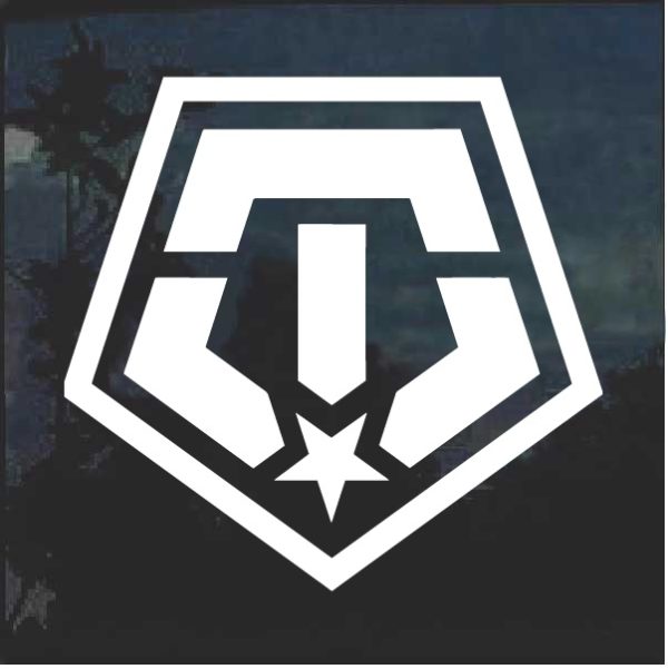 TIS Logo Window Decal Sticker