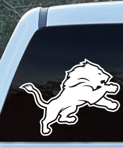 Detroit lions lion decal sticker