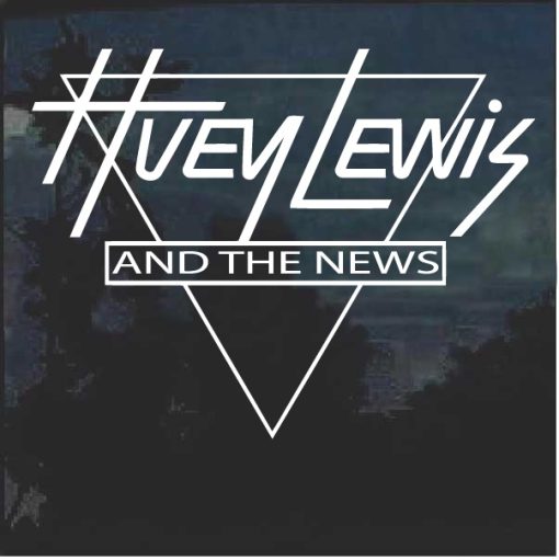 Huey Lewis and The News - Band Sticker