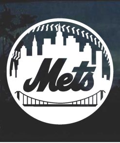 New York Mets Window Decal Sticker