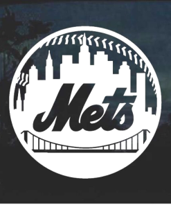 New York Mets Window Decal Sticker