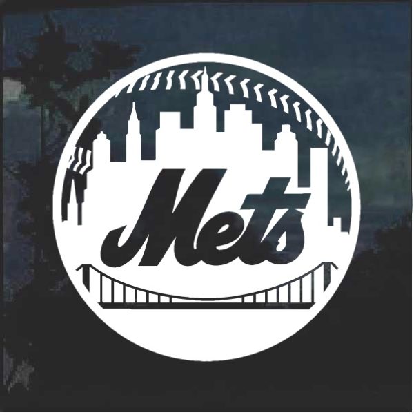 New York Mets Window Decal Sticker