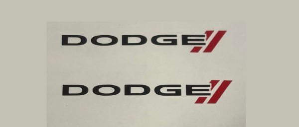 Dodge Pin stripe inserts 2 color