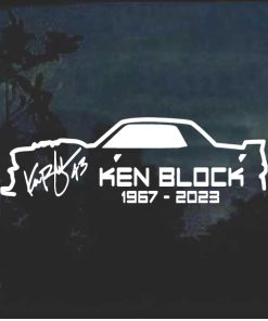 Ken Block Rest In Peace Decal Sticker