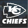Kansas City Chiefs Window Decal Sticker