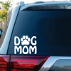 Dog Mom Paw Print Decal Sticker