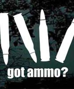 Got Ammo Funny decal sticker