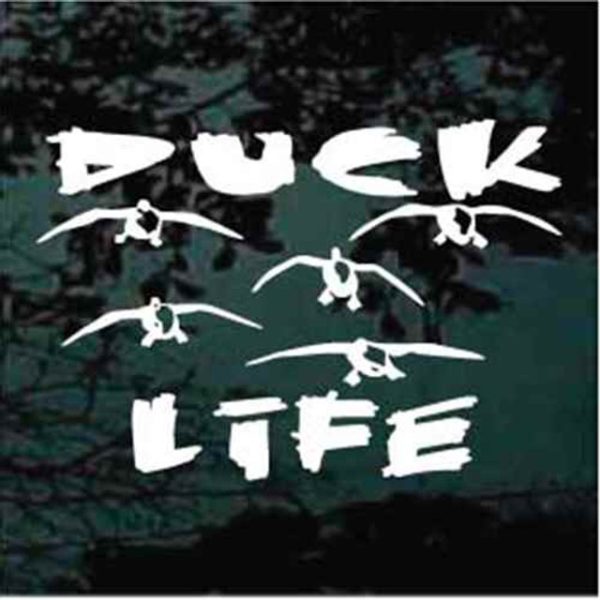 Duck Life Flying Ducks Decal Sticker