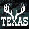 Texas Deer antlers hunting decal sticker