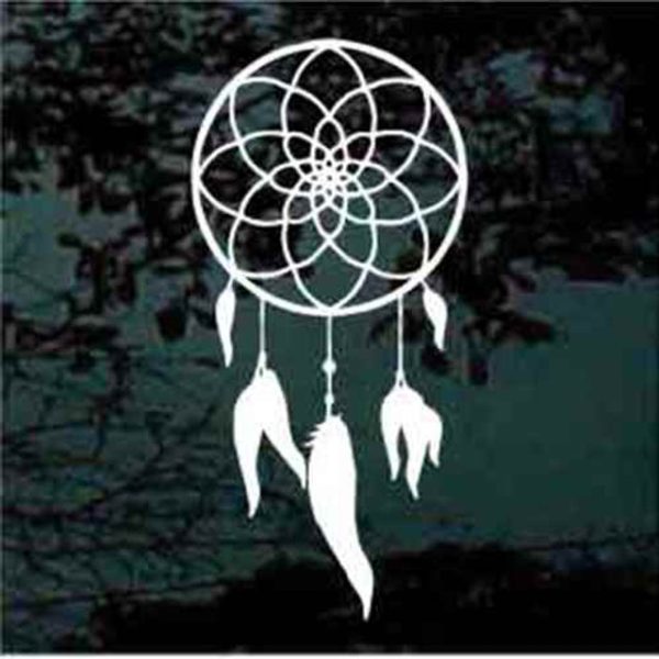 Dreamcatcher feather decal sticker a3