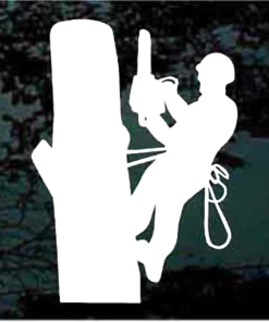 Tree Cutter Logger decal sticker