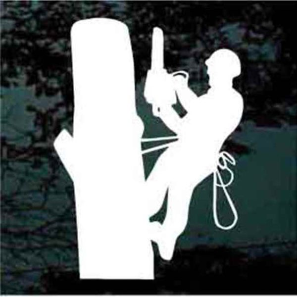 Tree Cutter Logger decal sticker