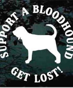 Bloodhound Decal Sticker