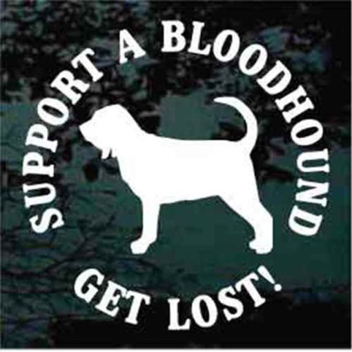 Bloodhound Decal Sticker