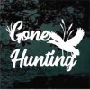Gone Duck Hunting decal sticker