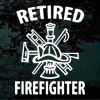 Retired Firefighter Fireman Decal Sticker