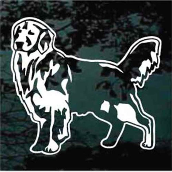 Golden Retriever Decal Sticker