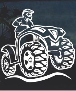 Atv 4 wheeler quad decal sticker