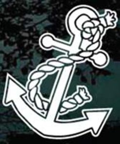Boat anchor Boating decal stickers