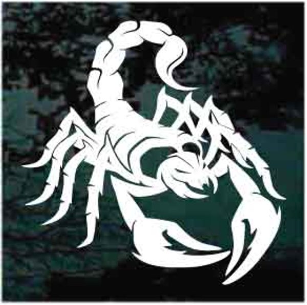Scorpion decal sticker