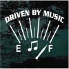 Driven by music funny gas gauge decal sticker