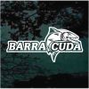Barracuda fish decal sticker