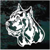 Cane corso italian mastiff head Decal Sticker
