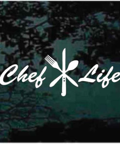 Chef life Head chef cook decal sticker