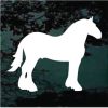 Clydesdale Horse draft horse decal sticker