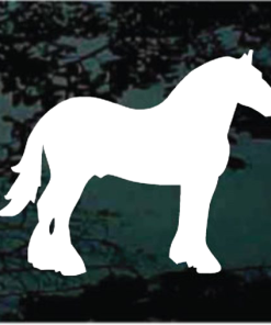 Clydesdale Horse draft horse decal Sticker