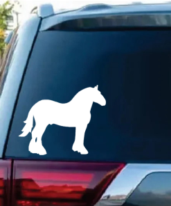 Clydesdale Horse draft horse decal Sticker