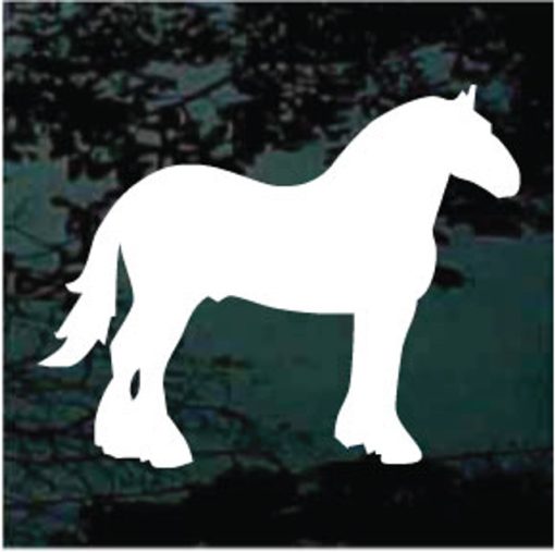 Clydesdale Horse draft horse decal sticker