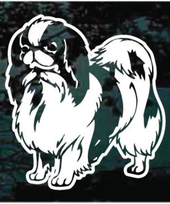 Japanese chin Dog Decal Stickers