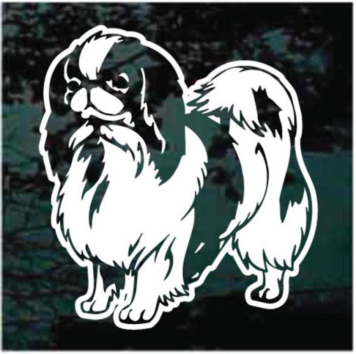 Japanese chin Dog Decal Stickers