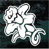 Daffodil flower window decal Sticker