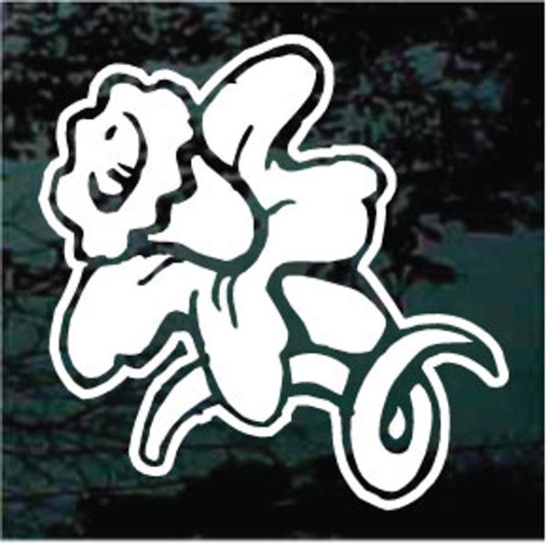 Daffodil flower decal sticker
