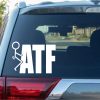 Fuck the ATF Decal Sticker For Cars and Trucks