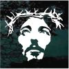 Jesus Crown of thorns Christian Decal Sticker