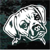 Puggle Head Decal Sticker