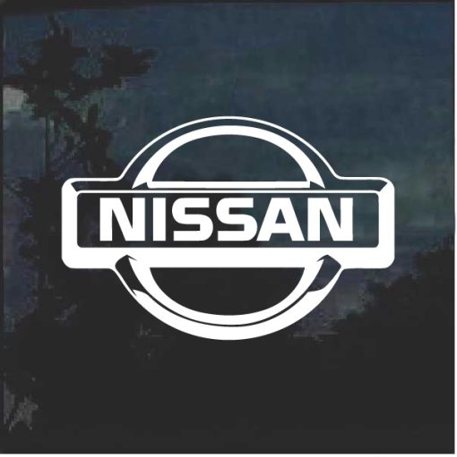 Nissan 3d Logo Window Decal Sticker