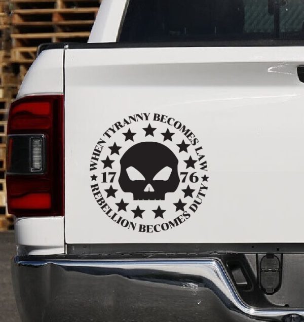 three percent tyranny rebellion decal sticker.jpg