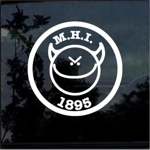 Monster Hunters Int MHI window decal sticker for cars and trucks