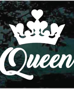 Queen Crown window decal Sticker