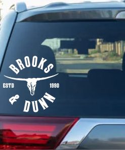 Brooks and Dunn - Band Stickers for cars and trucks