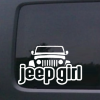 Jeep Girl Bold Window Decal Sticker for Jeeps